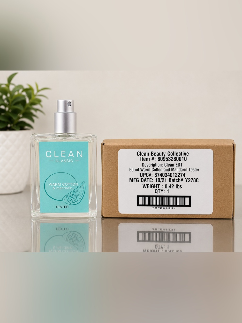 🍊🧺 CLEAN Classic Warm Cotton & Mandarin